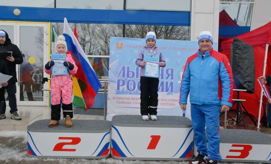 В Елецком районе прошли соревнования по лыжным гонкам