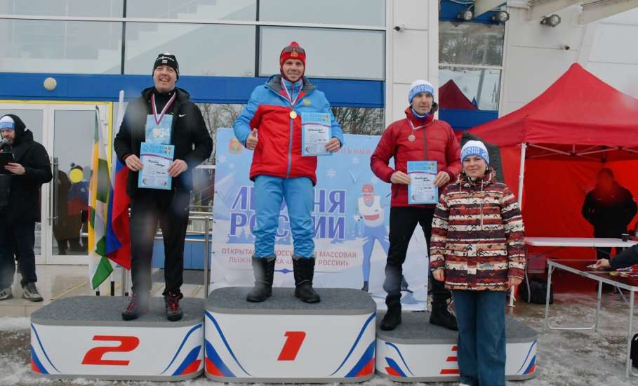 В Елецком районе прошли соревнования по лыжным гонкам