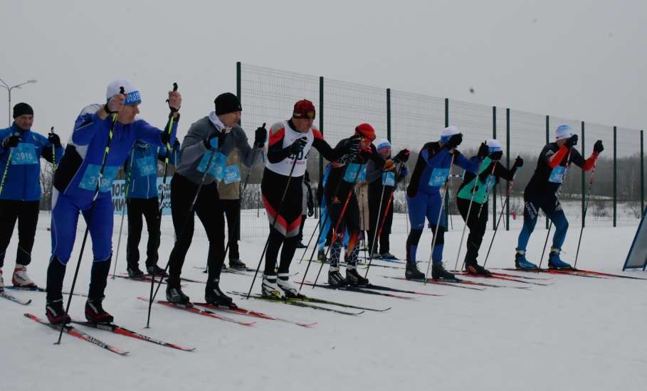 В Елецком районе прошли соревнования по лыжным гонкам