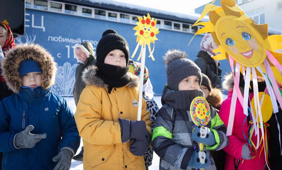 17 февраля в лицее №5 г. Ельца состоялось празднование Масленицы &ndash; &laquo;Масленица блинная, весёлая, старинная&raquo;