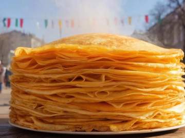 Метровые блины испекут в Лебедяни на Масленицу!