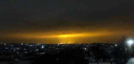 Объявлен желтый уровень "Воздушная опасность" по Липецкой области