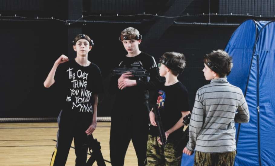 Лазертаг во Дворце Спорта Александра Петрова