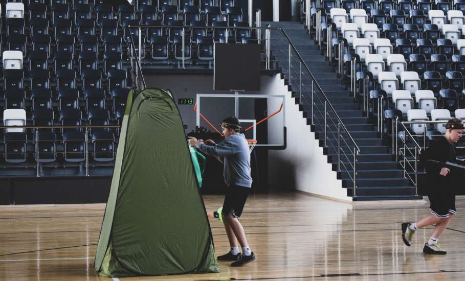 Лазертаг во Дворце Спорта Александра Петрова