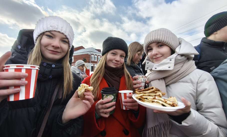 Широкая Масленица в Елецком медицинском колледже им. К. С. Константиновой