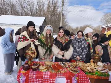 Широкая Масленица в Елецком медицинском колледже им. К. С. Константиновой