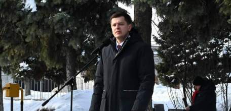 Сегодня на площади Революции состоялось торжественное мероприятие, посвященное Дню защитника Отечества