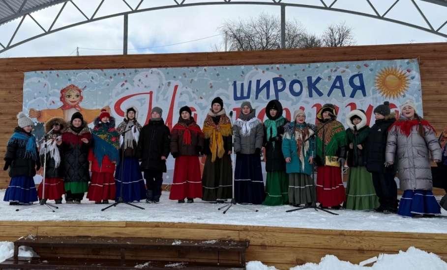 В минувшие выходные в Елецком округе состоялись традиционные масленичные гуляния!