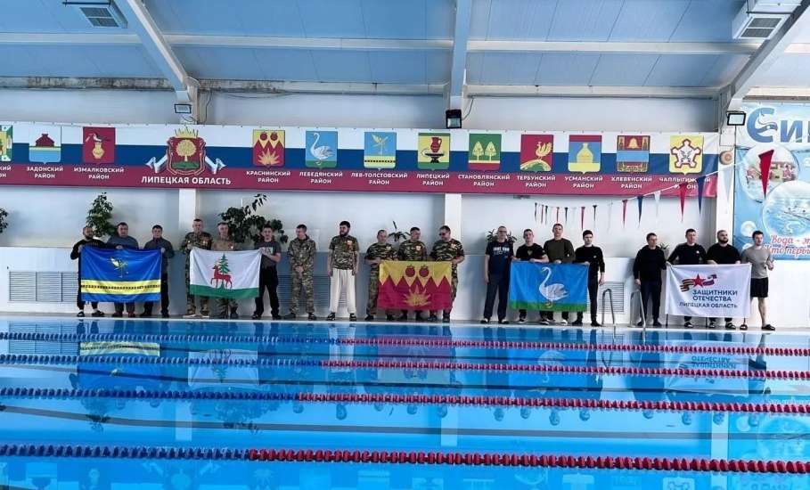Команда Ельца заняла 3-е место в соревнованиях по плаванию