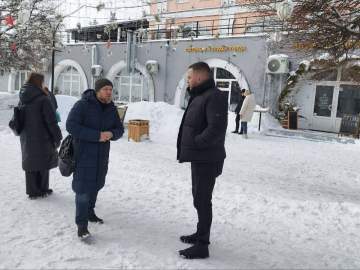 27 февраля состоялось выездное совещание по вопросам информационных конструкций в исторической части города