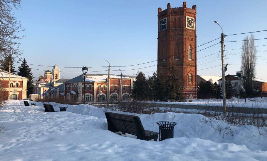 Фотогалерея первого уходящего  весеннего дня в Ельце