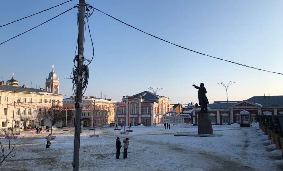 Фотогалерея первого уходящего  весеннего дня в Ельце