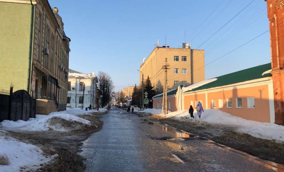 Фотогалерея первого уходящего  весеннего дня в Ельце