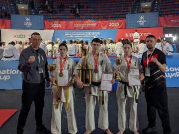 Вячеслав Жабин: &laquo;Получил замечательные новости из столицы: ельчане везут домой комплект наград с международного турнира."