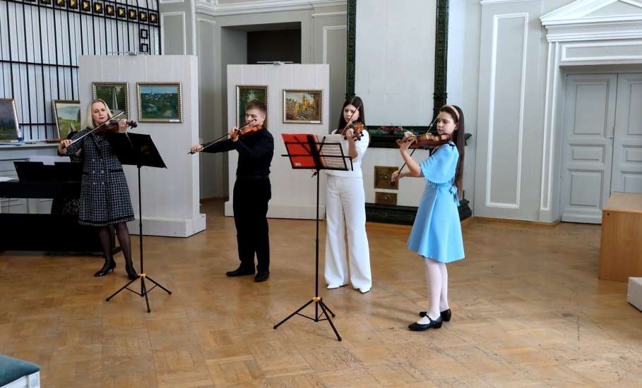 Концерт прошёл в камерном зале Музея Воинской Славы