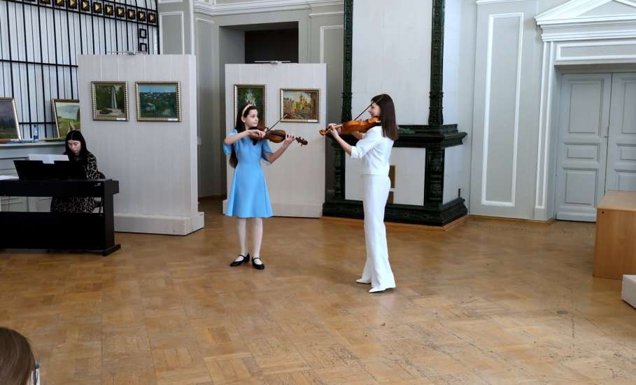 Концерт прошёл в камерном зале Музея Воинской Славы