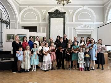 Концерт прошёл в камерном зале Музея Воинской Славы