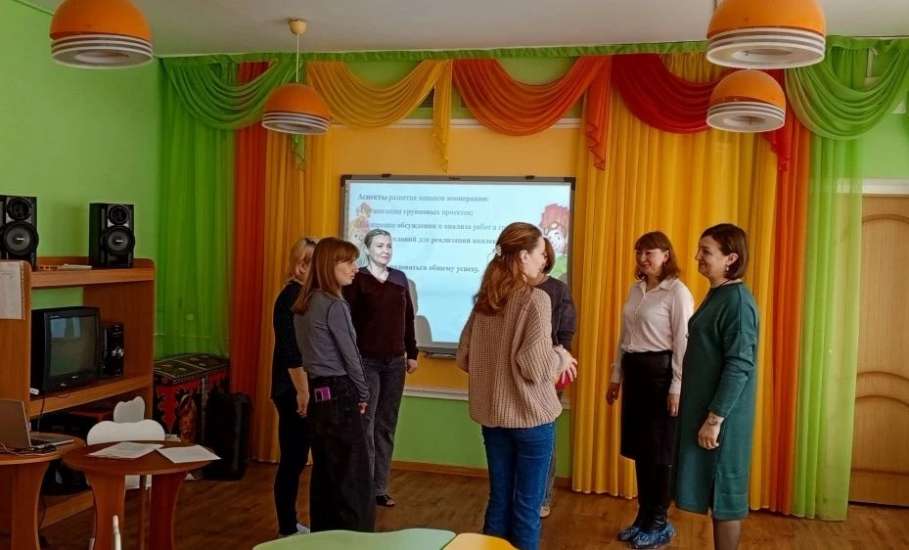 В детском саду №46 прошло заседание Школы наставничества