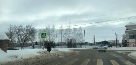 Внимание! Сегодня производится уборка снега по улице Героев