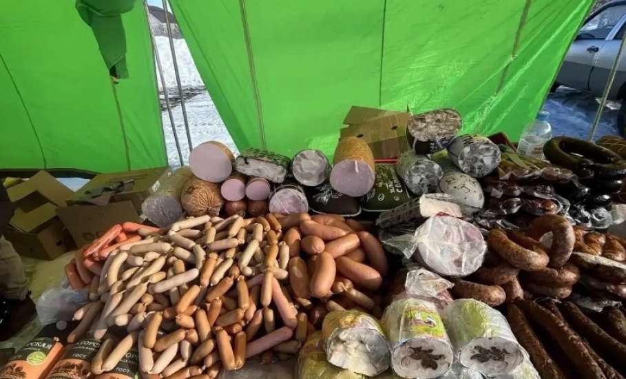 Сегодня, 7 марта, в посёлке Солидарность прошла универсальная ярмарка