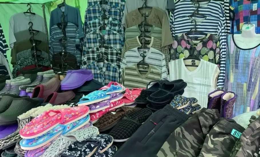 Сегодня, 7 марта, в посёлке Солидарность прошла универсальная ярмарка