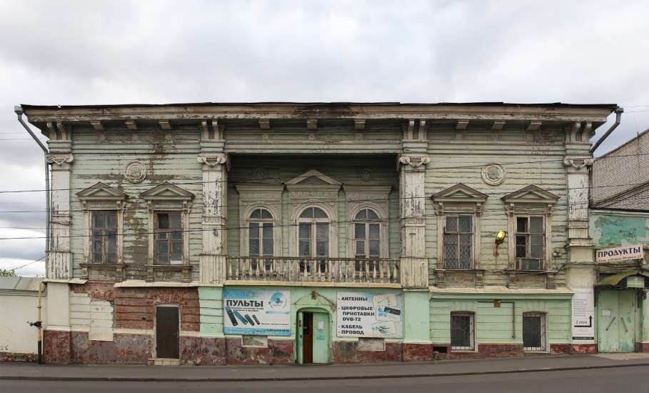 #нейро_реставрация@kltgorod дома Петровых в Ельце (бывший Дом крестьянина) на ул. Карла Маркса, 17