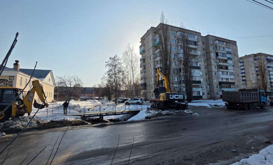 Вячеслав Жабин: Приступили к расчистке берегов ручья Лучок для обеспечения беспрепятственного прохождения талых вод