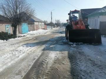 МБУ &laquo;Благоустройство&raquo; продолжает расчистку и вывоз снега на улицах города