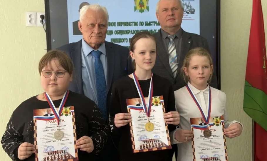 В Елецком районе прошло первенство по быстрым шахматам