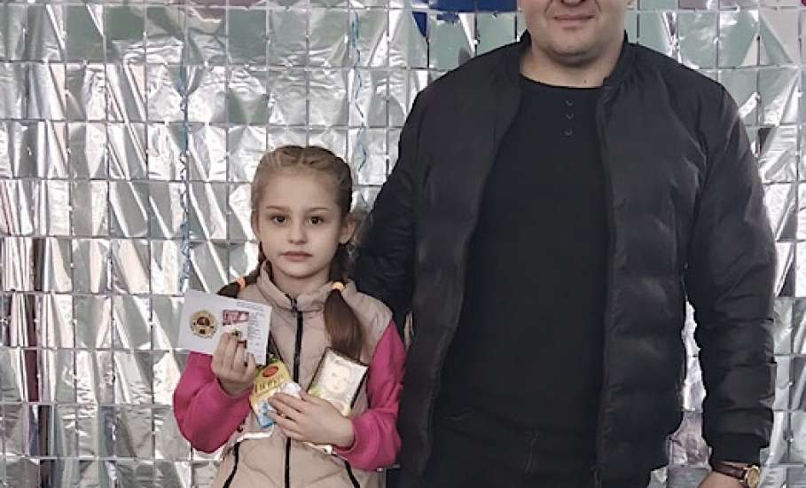 В спортшколе №1 - награждение юной спортсменки