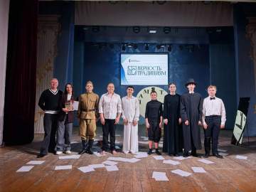 Юные ельчане продемонстрировали театральное мастерство