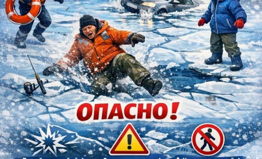 Весенний лёд опасен для жизни!