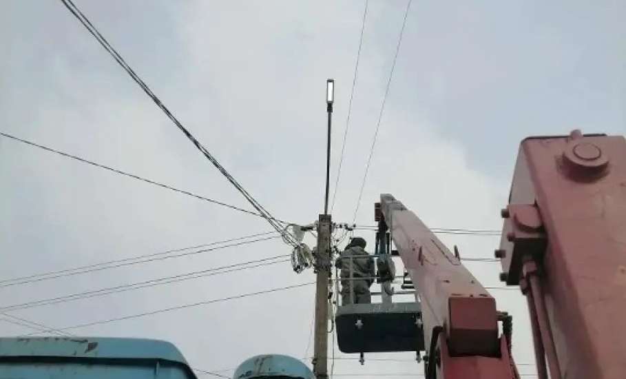 Уличное освещение: итоги работ за вчерашний день