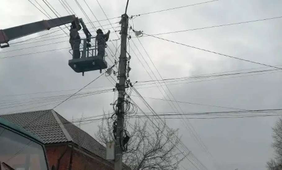 Уличное освещение: итоги работ за вчерашний день