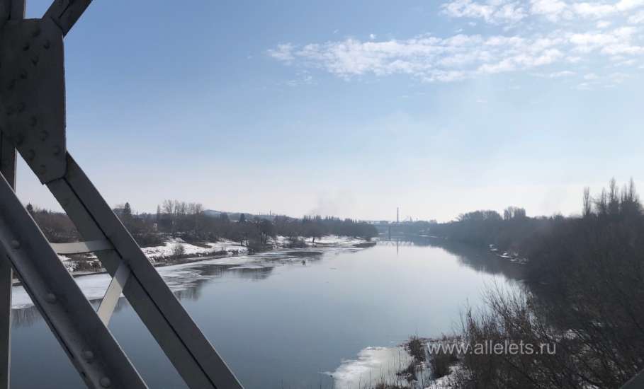 На 19 марта 2026 года половодки в Ельце нет на реке Быстрая Сосна!