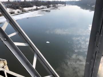 На 19 марта 2026 года половодки в Ельце нет на реке Быстрая Сосна!