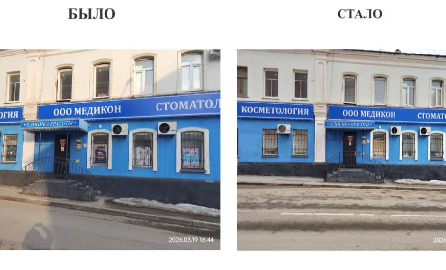 В Ельце продолжаются рейды по рекламным вывескам