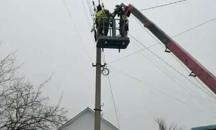 Новые адреса в Ельце восстановления уличного освещения