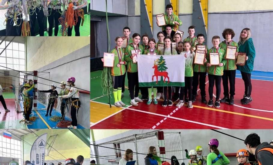 Юные туристы Липецкой области соревновались на пешеходной дистанции в группах