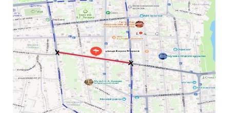 На улице Карла Маркса с 26 марта по 30 мая будет прекращено движение транспорта!