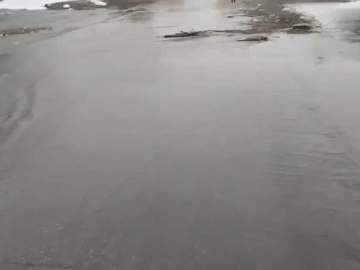Низководный мост подтопило в Измалковском округе!