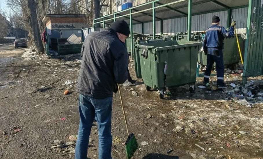 Чистота на контейнерных площадках &mdash; результат совместной работы