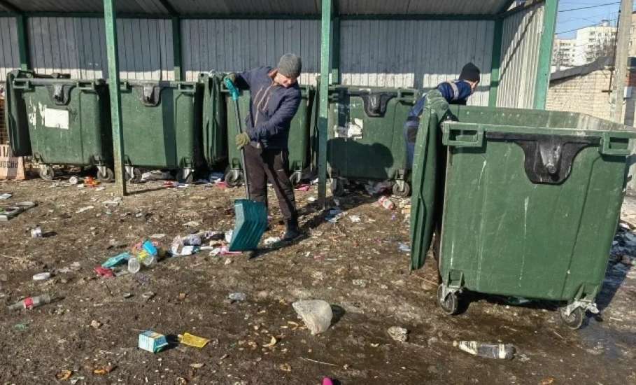 Чистота на контейнерных площадках &mdash; результат совместной работы