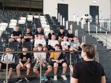 Спортивная школа №1 присоединилась к профилактической акции РЖД "Безопасный транспорт"