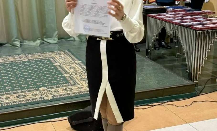 Медалью Министерства обороны Российской Федерации &laquo;Художник Греков&raquo; награждена Сергеева Елена Николаевна &ndash; заведующая Домом-музеем Н.Н.Жукова