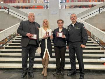 Медалью Министерства обороны Российской Федерации &laquo;Художник Греков&raquo; награждена Сергеева Елена Николаевна &ndash; заведующая Домом-музеем Н.Н.Жукова