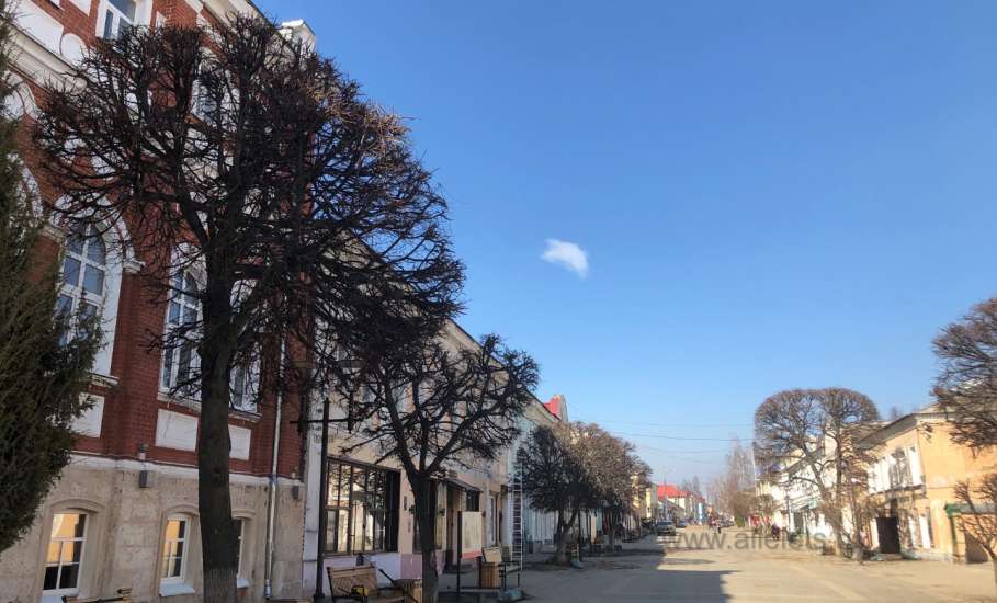 Улица Мира сегодня преобразилась