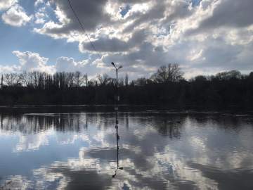 Городской пляж в Ельце полностью затоплен!