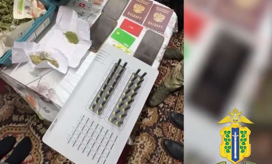 В доме супружеской пары в Измалковском округе силовики обнаружили устройство для обмана граждан и марихуану