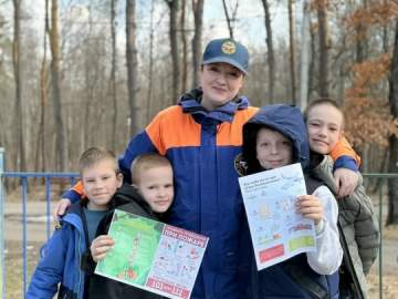 Инспекторы центра ГИМС навестили отдыхающих детского оздоровительного центра &laquo;Белая Берёзка&raquo;